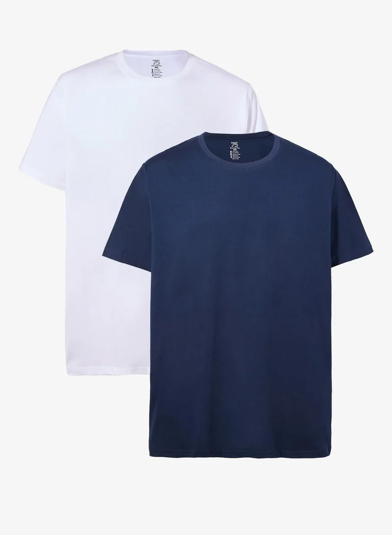 Seventy Five Basics Pack of 2 Plus Size T-Shirt